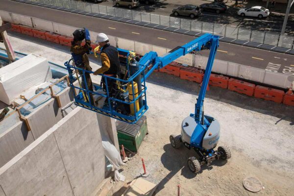 Genie Z-45 XC Articulated Boom Lift for rent in Western Sydney
